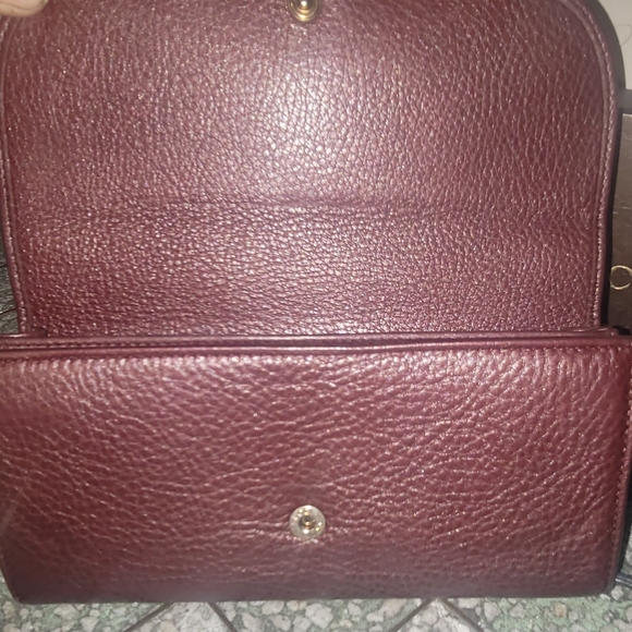 Gucci GG Interlocking 1973 Leather Purple Chain Wallet Authentic Brand New - Picture 6 of 17